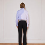His White Collar Pants
