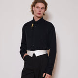 His Clé Noir Shirt
