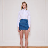 La Denim Mini Skirt
