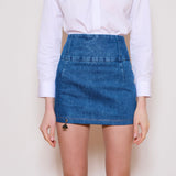 La Denim Mini Skirt
