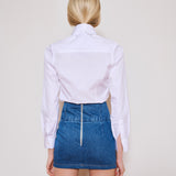 La Denim Mini Skirt
