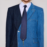 La Clé Navy Blue Tie
