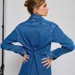 Her Denim Off-Side Shirt
