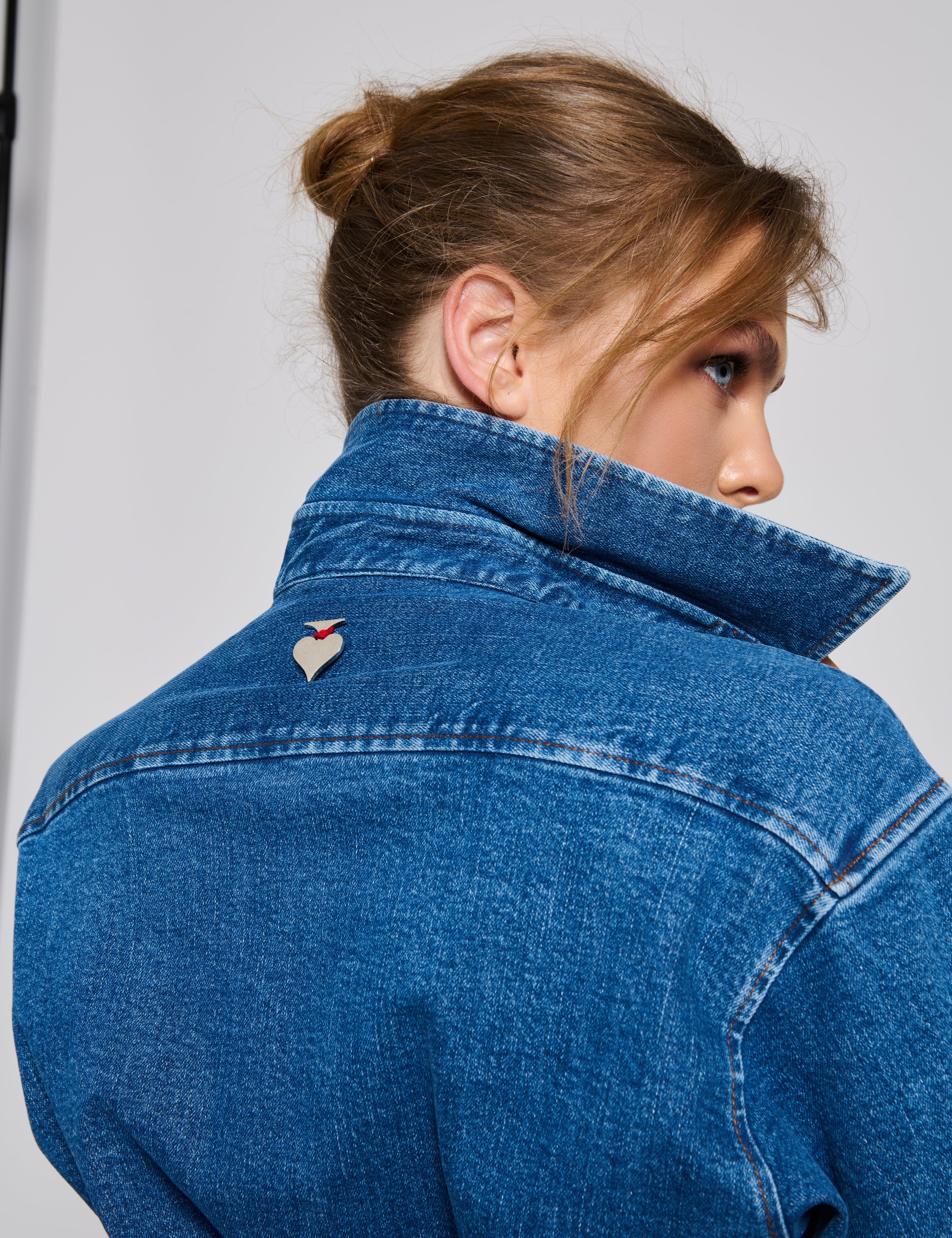 Her Denim Off-Side Shirt
