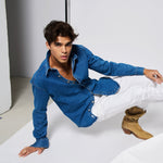 His Denim Off-Side Shirt
