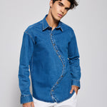 His Denim Off-Side Shirt

