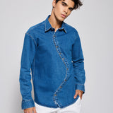 His Denim Off-Side Shirt
