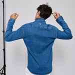 His Denim Off-Side Shirt
