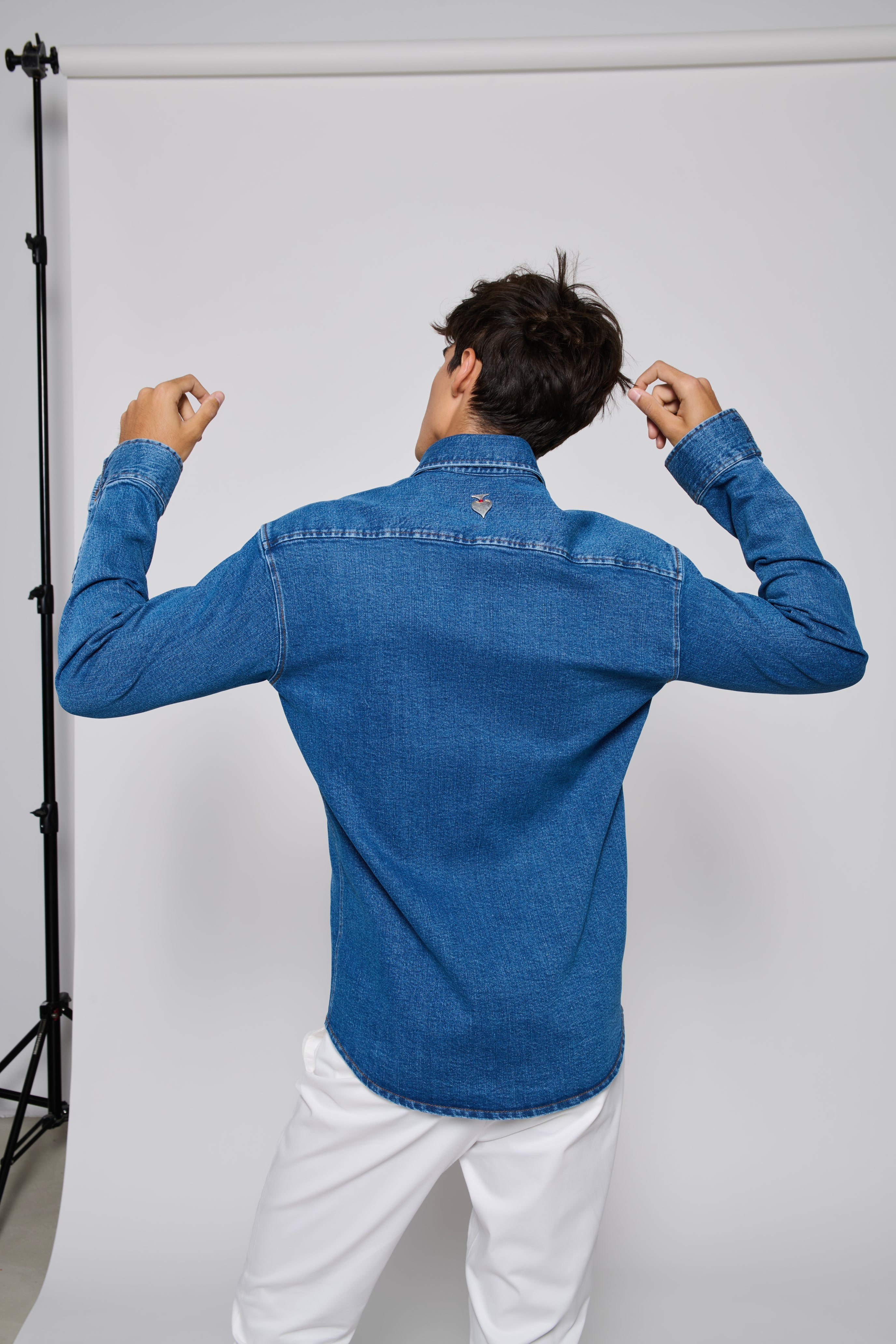 His Denim Off-Side Shirt
