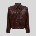 Her Thoughts Leather Jacket
