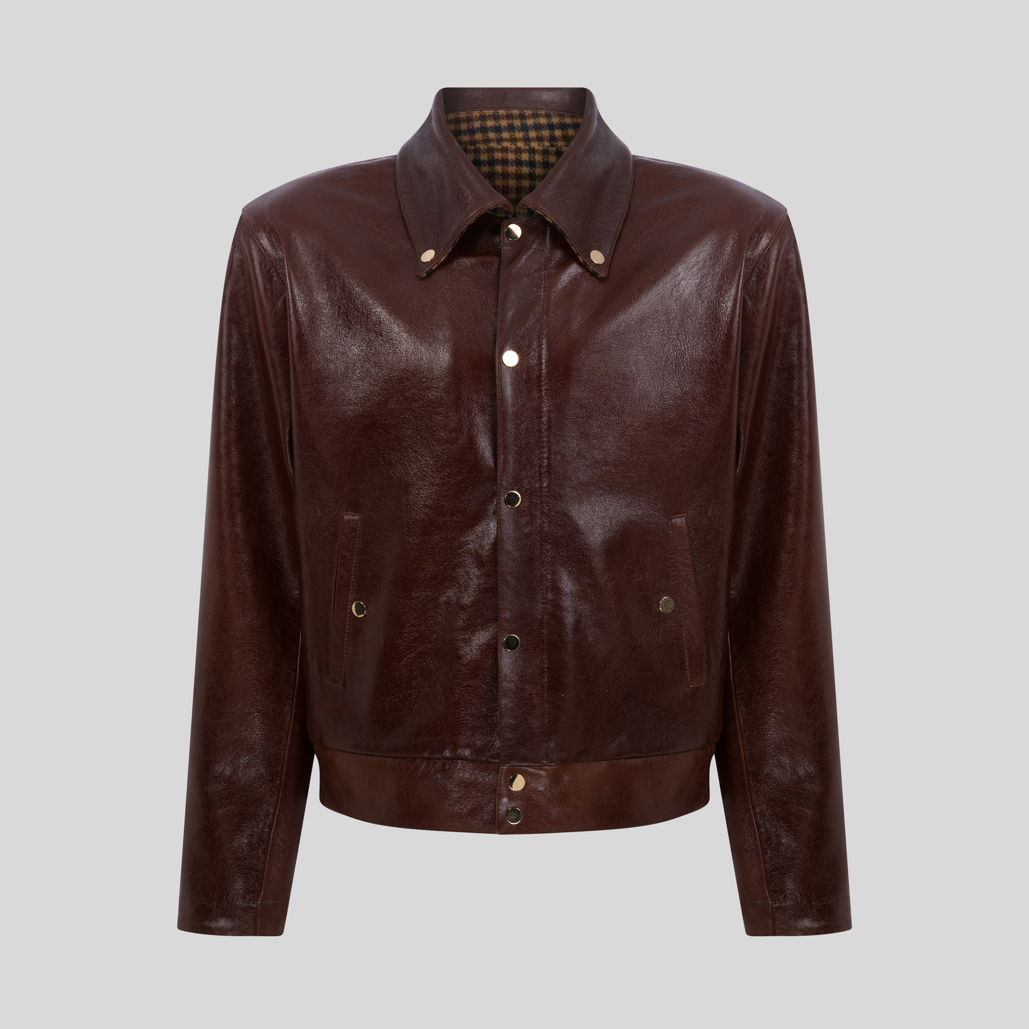 Her Thoughts Leather Jacket
