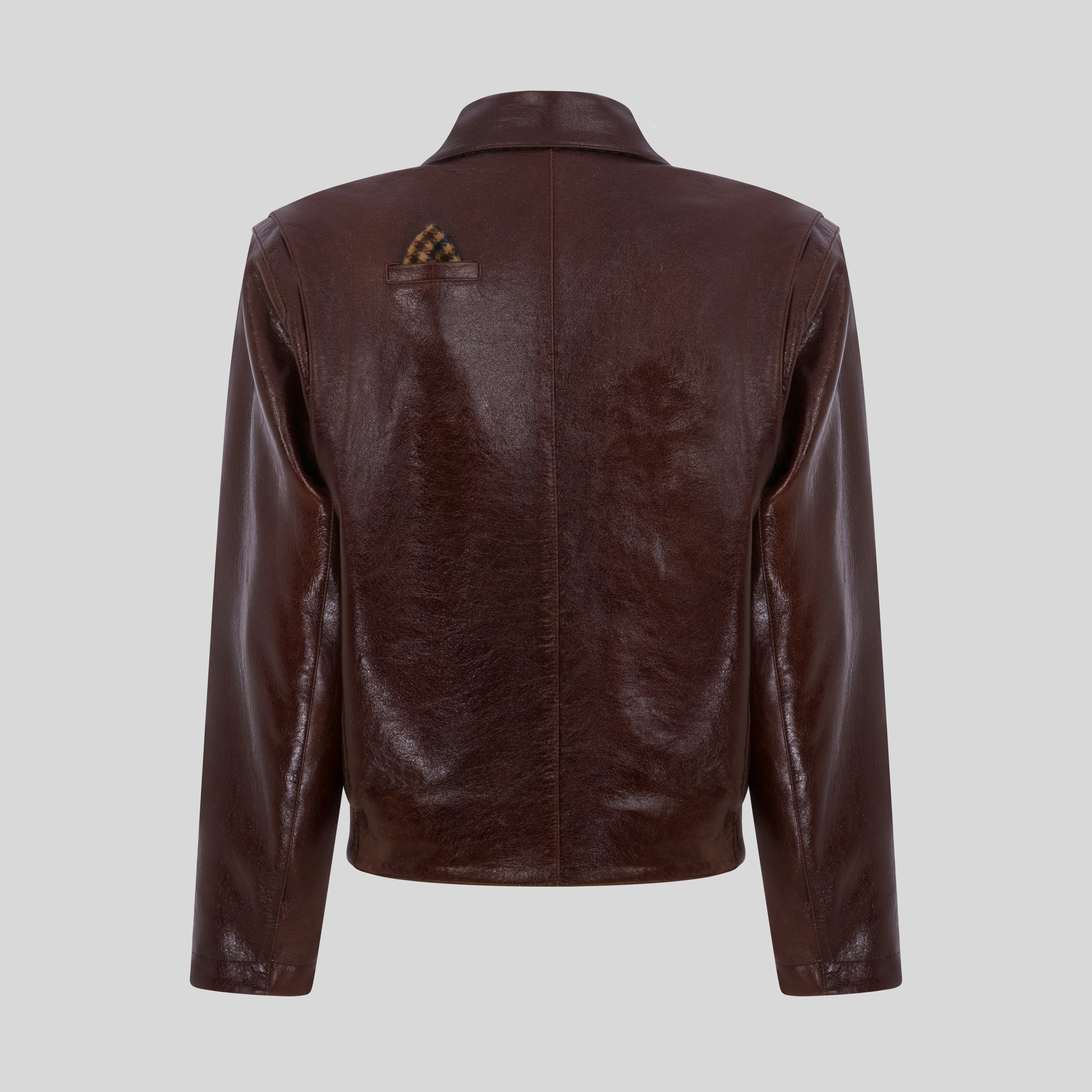 Her Thoughts Leather Jacket
