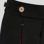 The Leather Pleated Pants
