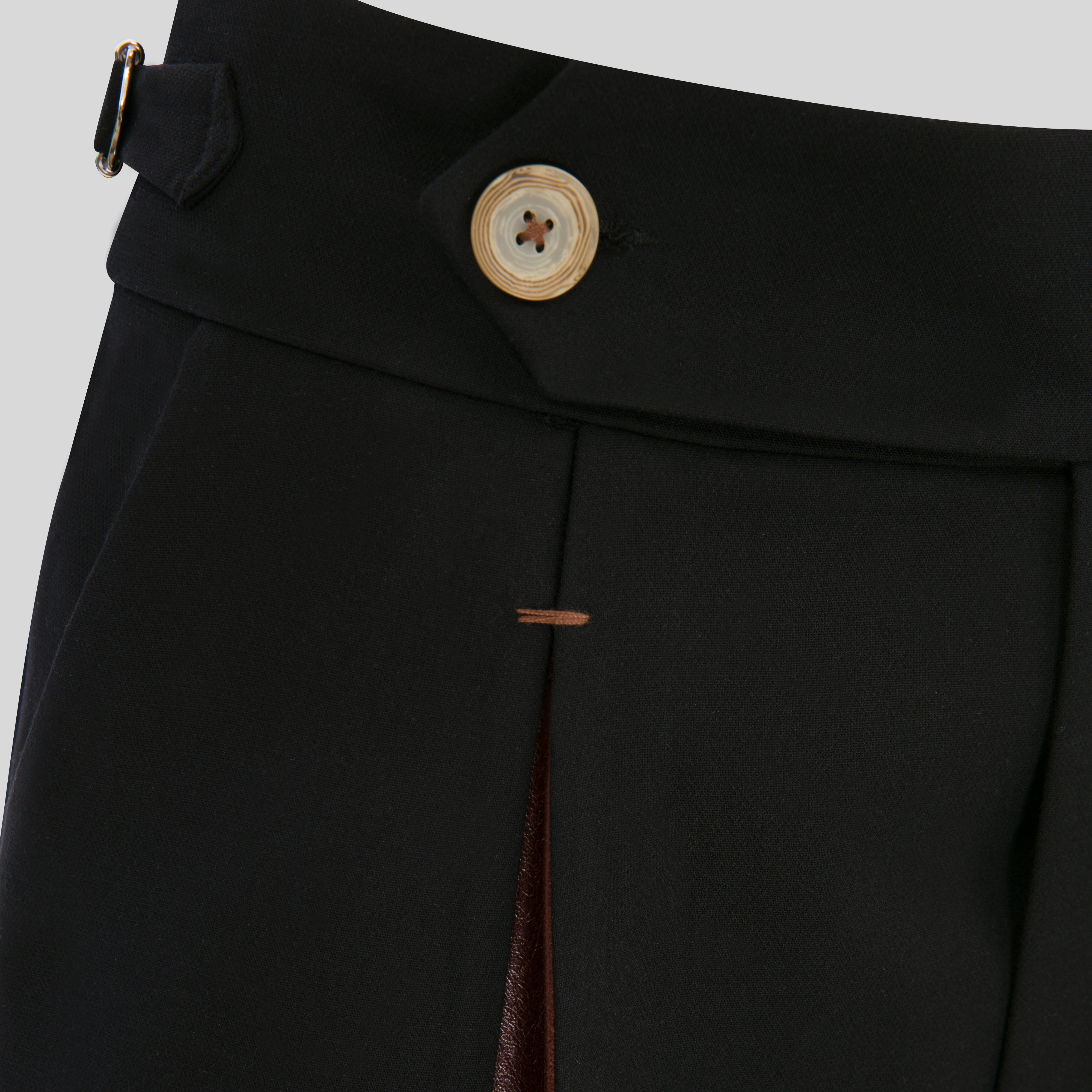 The Leather Pleated Pants
