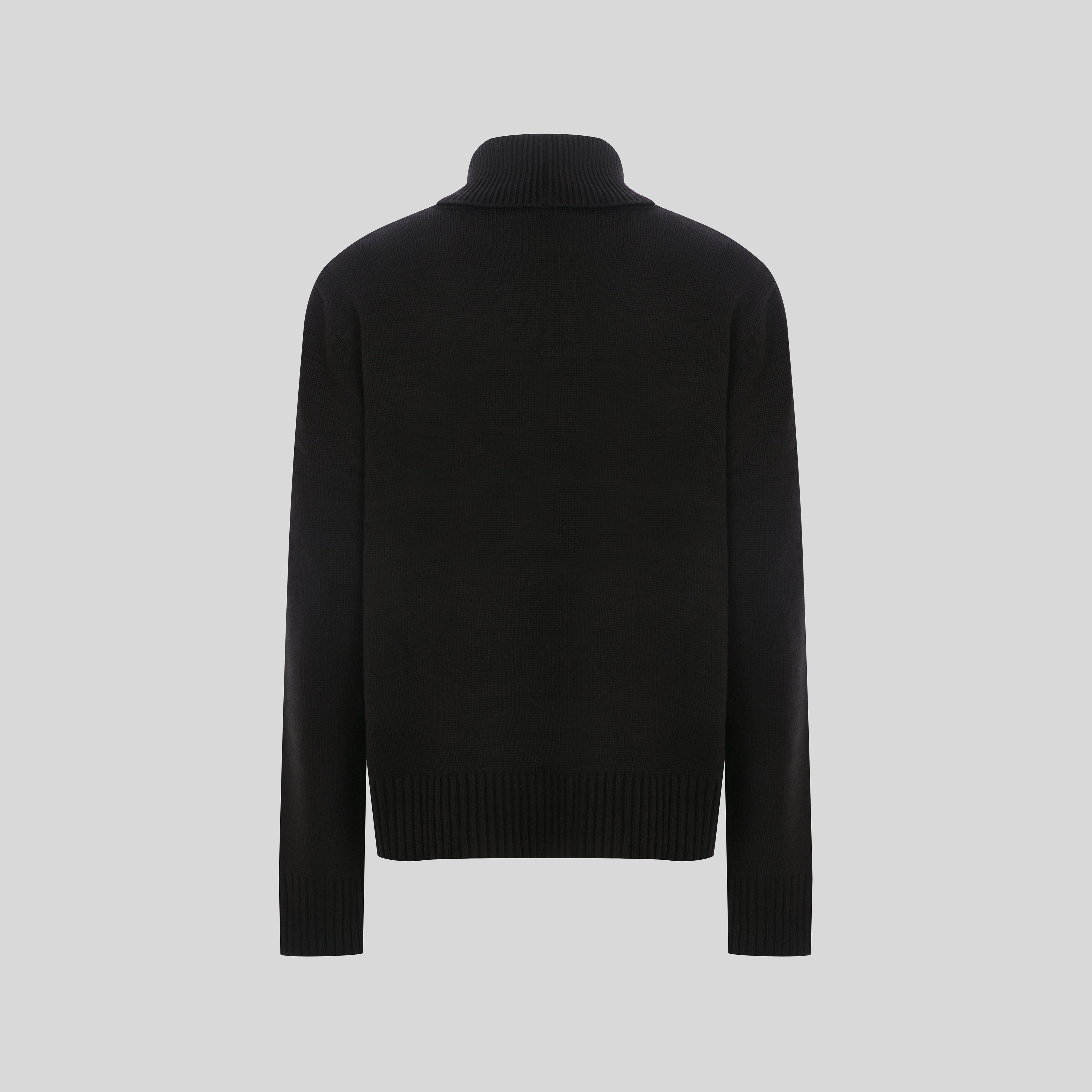 The Brown Collar Sweater
