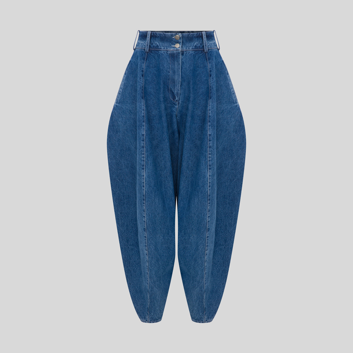 Denim Banana Pants

