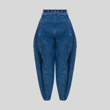 Denim Banana Pants
