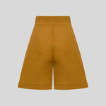The Mustard Linen Short
