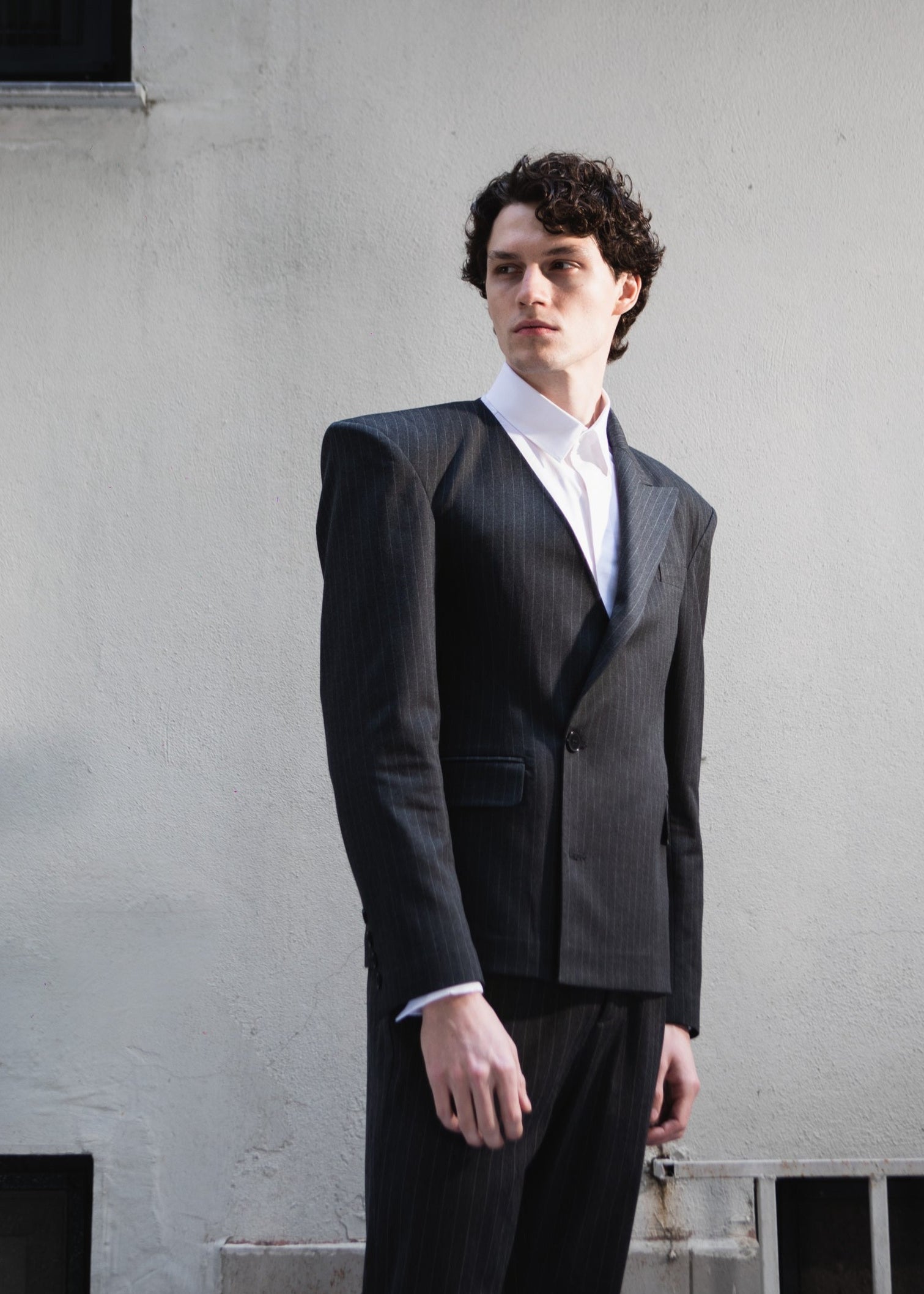 One-Sided Collar Blazer
