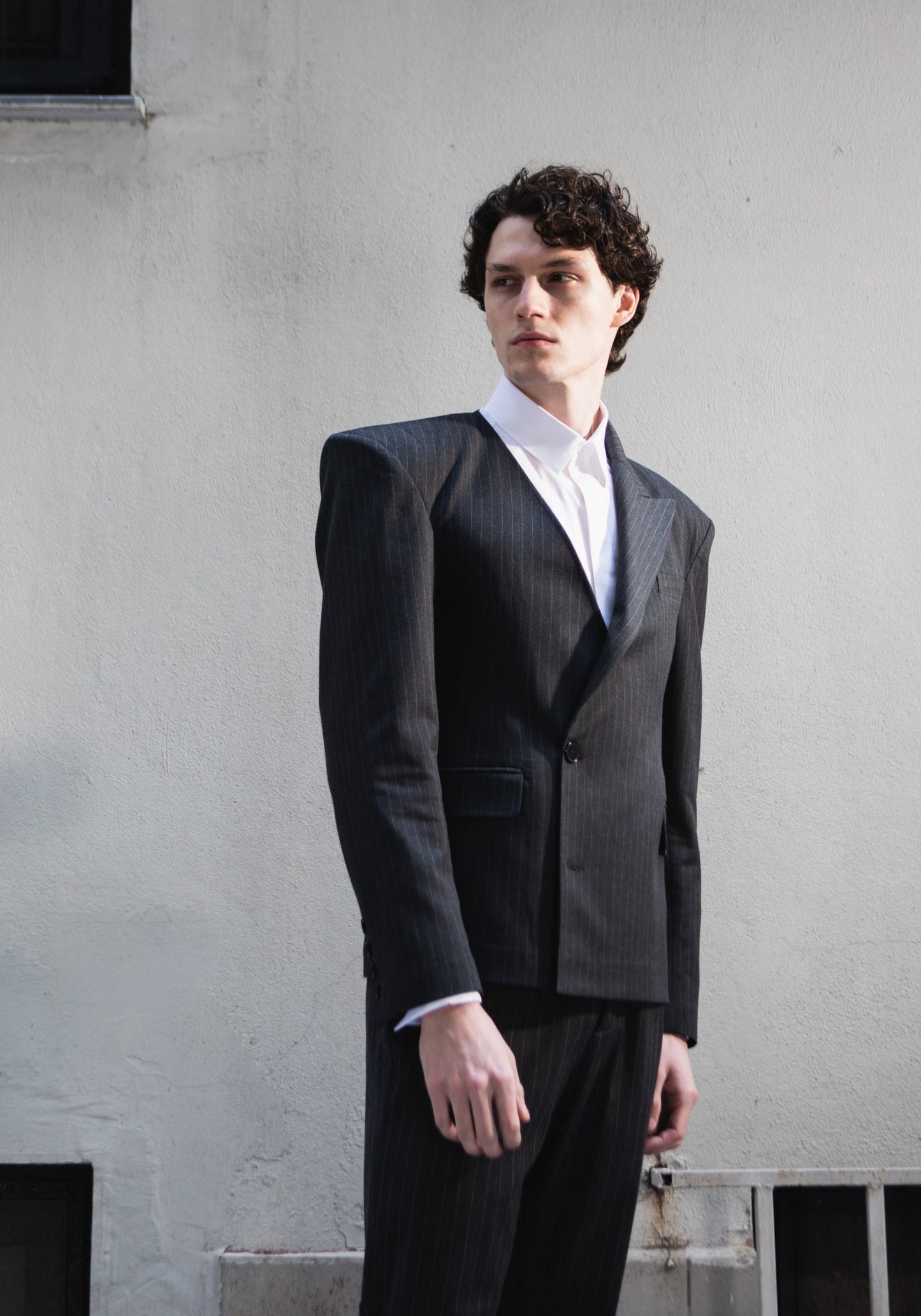 One-Sided Collar Blazer