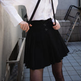 Pleated Skirt İn Black