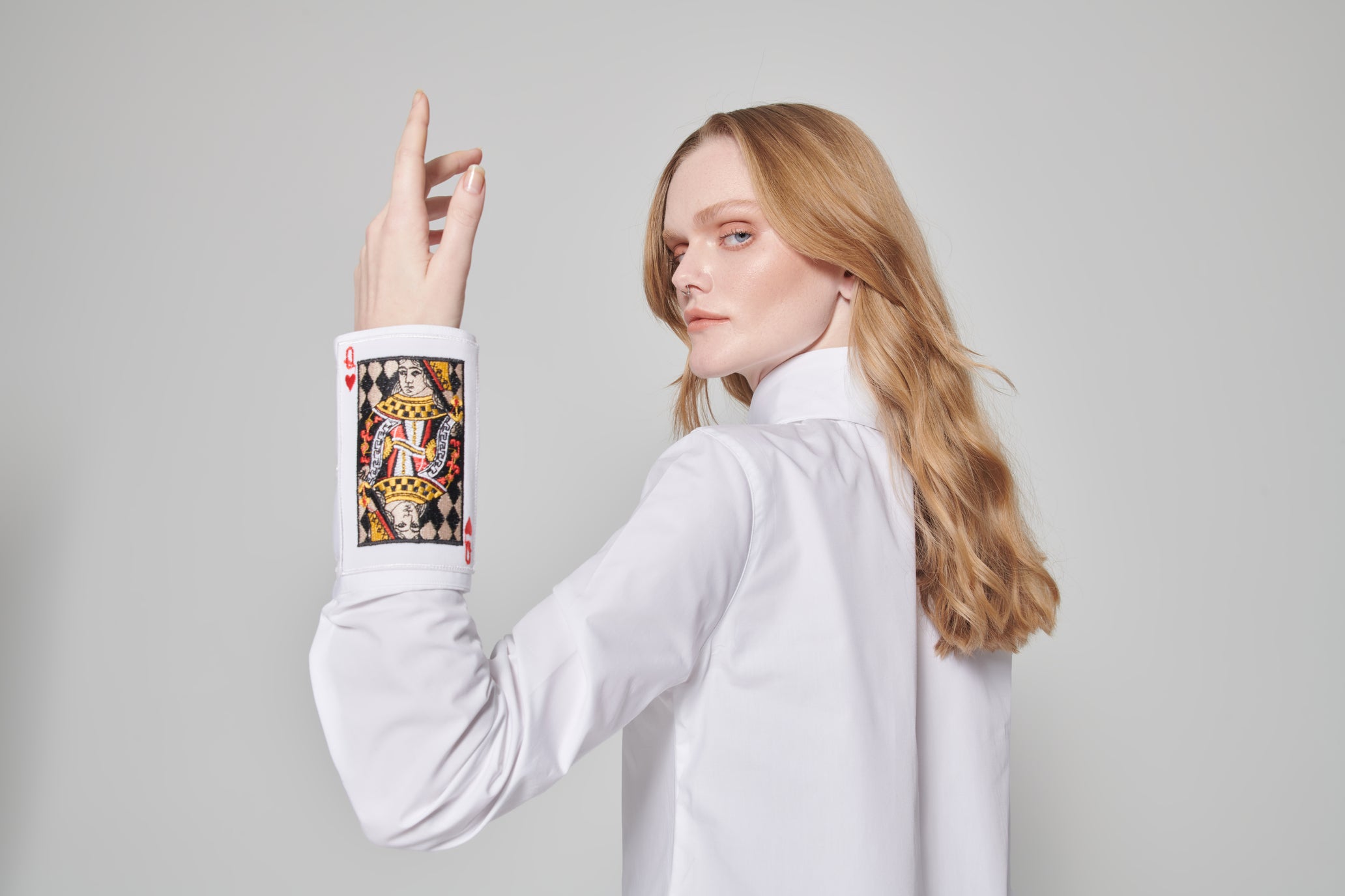 Crown Shirt İn White
