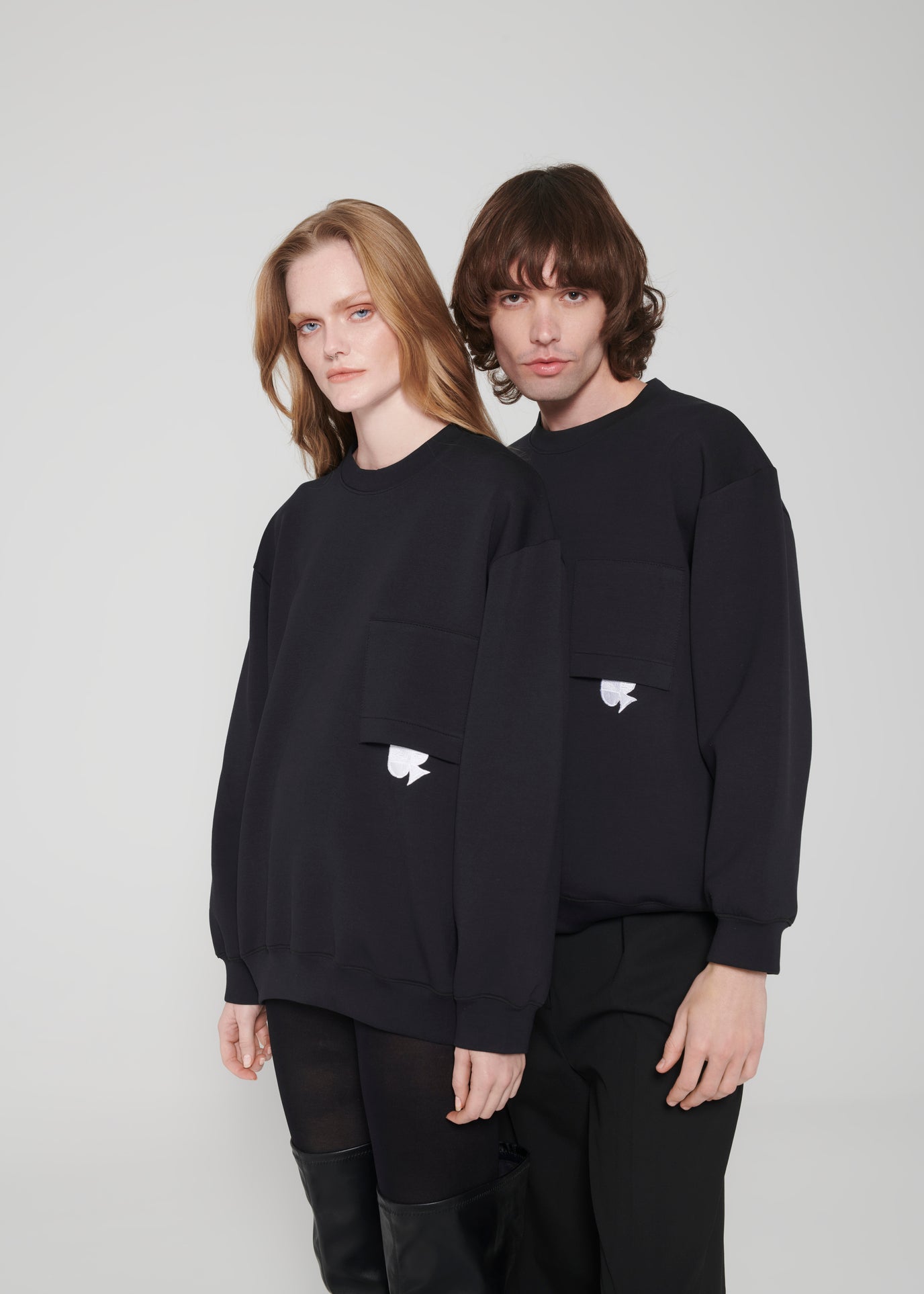 Black Fallen Spade Sweatshirt
